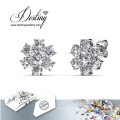 Destiny Jewellery Crystal From Swarovski Elegant Flower Stud Earrings